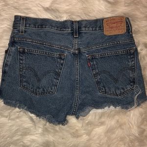 Levi jean shorts